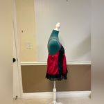 Vintage Bernette New York Red & Black Lace Babydoll Lingerie Top Size L Size L Photo 5