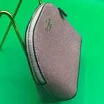 Kate Spade A Very Rare HTF NWOT  Pink Glitter Small Zip Makeup Cosmetic Bag Photo 1