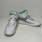 Nike  Air Jordan 2 Retro Shoes Womens Size 10.5 Sneakers Crystal Mint‎ White Photo 1