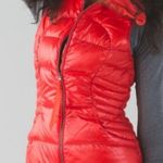 Lululemon Like New Fluffin Awesome Down Puffer Vest in Alarming Red 4 Photo 0