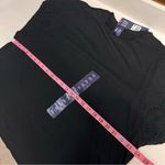 Gap  Black Flutter Sleeve Boxy T-Shirt Photo 3