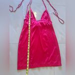 Elegant Pink Satin Slip Dress zeliha Xara mini dress size S Photo 11