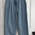 Balmain High-Waisted Blue Jeans PaperBag Photo 0