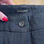 Massimo Dutti  Black Buttoned Pants Photo 2