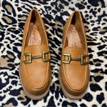 ZODIAC loafer block heel pumps US 6 Brown Photo 3