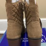 White Mountain Tan Dorsett Lace Up Combat Boots Photo 9