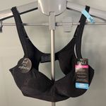 Bali  Comfort Revolution Shaping Wireless Smoothing Bra 3463 In Black swirl‎ 36C Photo 0