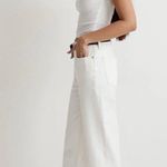 Madewell Jeans The Petite Perfect Vintage Wide-Leg Crop Tile White 32P NWT New Photo 1