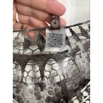 XCVI  Crochet Open Knit Tie Dye Abtract Tunic Top Size XL Lagenlook Artsy Boho Photo 7