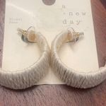 A New Day bohemian classic earrings rattan white fashion jewelry New size OS Photo 3