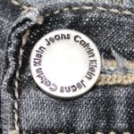 Calvin Klein Jeans Y2K Calvin Klein Womens Flare Jeans 14 Charcoal Gray Grunge Retro Classic Photo 7