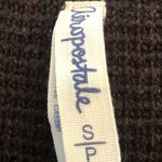 Aeropostale Long Sleeve Scoop Neck Shiney Sweater Black S Photo 6