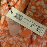 MINKPINK  Orange Floral Midi Dress Photo 4