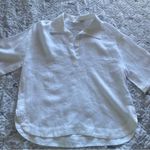 ZARA  Linen Short- sleeve Shirt size XS Photo 2