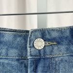 SheIn Small Distressed High Waist Jean Shorts Retro Summer Light Medium Wash Photo 3