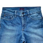 NYDJ Ariel Cropped Embellished Jeans Photo 5