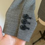 Talbots Houndstooth Blazer 2P Black White Career Office Jacket Mature Corpcore Photo 2