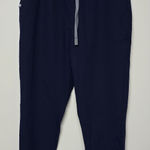 FIGS  Womens Alva Navy Blue Tapered Scrub‎ Pants Sz Large NWT Photo 0