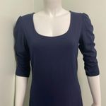 Amanda Uprichard  Shift Dress Womens Navy Blue Medium Photo 1