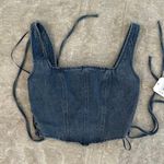 Altar'd State Denim Top Photo 0