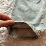 H&M Size 8 Light Blue Baggy Ripped Jeans Photo 5