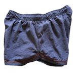 prAna  Womens Mariya Pull On Shorts Blue Medium Drawstring Pocket Activewear Photo 2