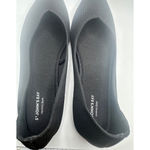 st. john's bay Flats Size 8.5 Black fabric pointed toe shoe runs small 8 Photo 5