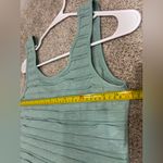 Toad & Co Samba Flow Tank Dress Ribbed Organic Cotton Blend Light Teal Blue S Green Photo 5