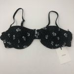 ONIA  Floral Dot Black/White Bikini Xlarge NWT Photo 2