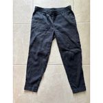Loft  Pants Womens Small Black Linen Pull On  Beachy‎ Coastal Career Travel Photo 2