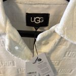 UGG  White Textured Polo Shirt Photo 1