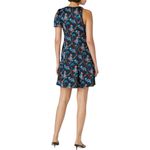 Thakoon Collective Black Daisy Printed Dress size2 Shoulder Detail Sleeveless Size 2 Photo 1