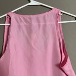 Theory sz S pink 100% silk tank top NWT Photo 7