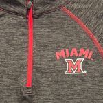 Colosseum Miami University RedHawks  Women's 1/4 Zip Pullover, Large Photo 2