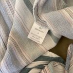 Hummingbird  striped tie-front crop top. Photo 6