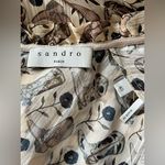 Sandro  paris
 Cowboy Boot Long Sleeve Dress Photo 7