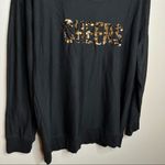 Torrid  Sleep “Cheers” Black Long Sleeve Sweater Size 2X Photo 3