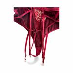 Sexy Red Lace Lingerie Bodysuit Size M/L Photo 4