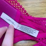 Victoria's Secret Bralette Womens Small Pink Lace Racerback Wireless Padded Bra Photo 3