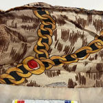 Vintage animal print 80s 90s jacket full zipper lightweight pockets baddie Brown Size M Photo 7