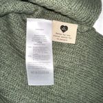 Madewell NWOT  Lyle Merino Wool Blend Ribbed Henley V-Neck Green Knit Sweater XXL Photo 3