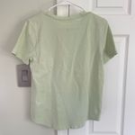 Lululemon Love Crew Short Sleeve Curved Hem T-Shirt Pima Cotton Mint Green Sz 8? Photo 3