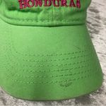 Women's Roatan Honduras baseball cap lime green & pink hat Photo 6