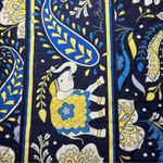 Vera Bradley ELLIE BLUE Elephant Print Laptop Case Y2K Retired Office 17”x12” Photo 2