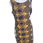 Joseph Ribkoff  Y2K Mod Abstract Sheath  Dress Sz 10 Office Professional wear Photo 0