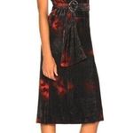 Altuzarra NWT Indira Velvet Dress in Electric Orange 46 XL Photo 1