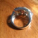 Multi Gemstone Stainless Steel Ring (Size 7) Photo 6