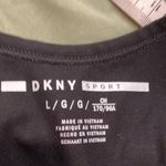 DKNY  T-shirt beach coverup Black NWT Photo 4