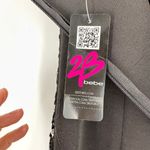 NWT 2B Bebe Sasha Tribal Sequin Strapless Black & White Mini‎ Dress Size Medium Photo 3