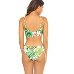 PilyQ New. PQ tropical reversible bandeau bikini set. M-top/S-bottom. Retails $1 Photo 5